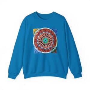 We Are All Related Crewneck Sweatshirt - Sapphire