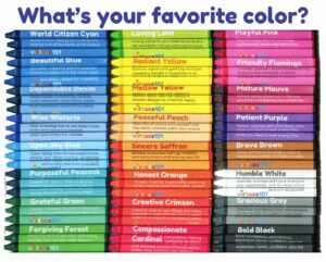 Color Your Life with Character T-shirt Back Design