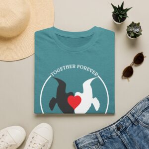 “Together Forever” T-Shirt - Heather Galapagos Green