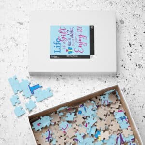 Life Is a Gift Puzzle - 252 pieces