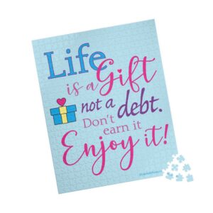 Life Is a Gift Puzzle - 520 pieces