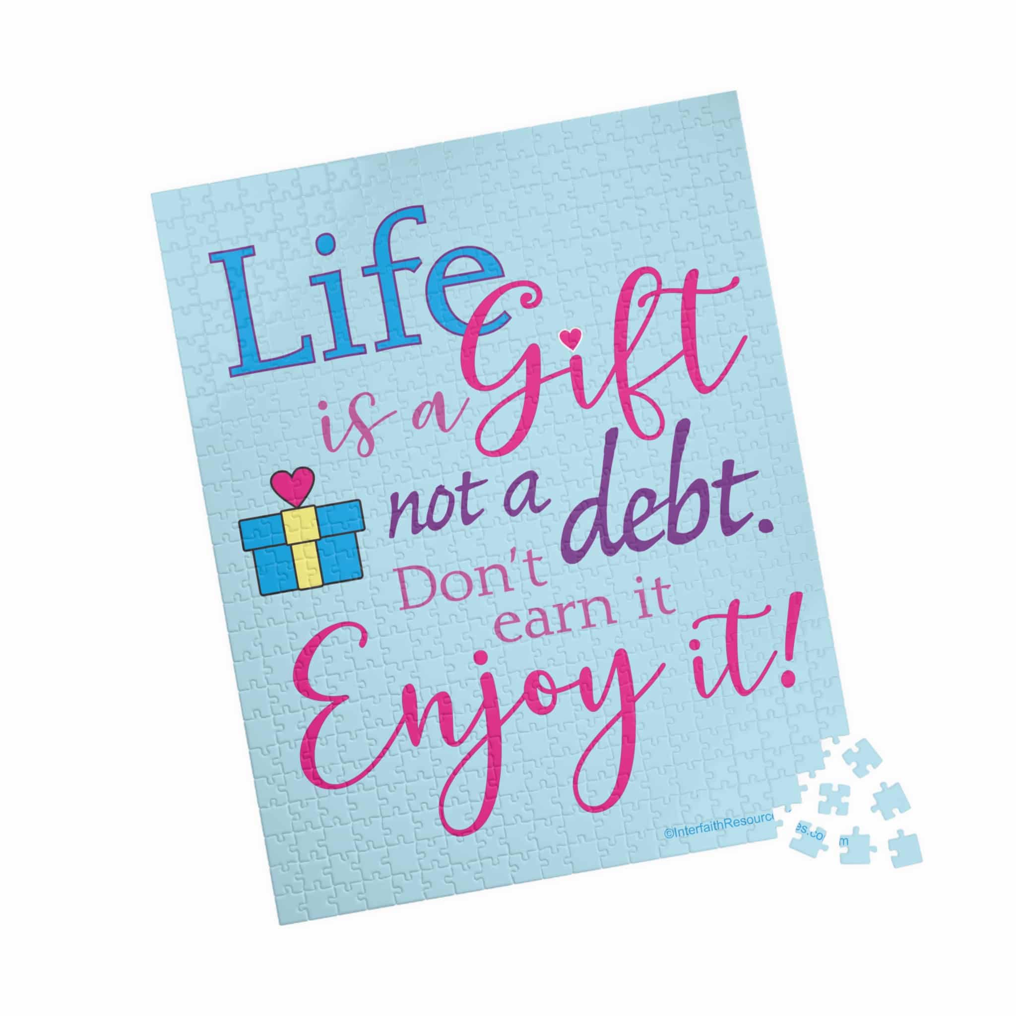 Life Is a Gift Puzzle - 520 pieces
