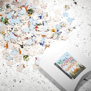 We Are All Flowers of One Garden Puzzle - 110 Pieces