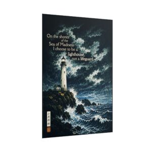 I choose to e a lifeguard poster - 16.5" x 23.4"