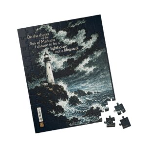 I am a Lighthouse, not a Lifeguard Puzzle - 110 Pieces