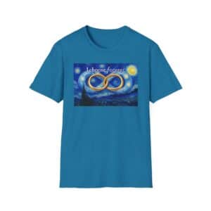 “I choose forever” T-Shirt - Antique Sapphire