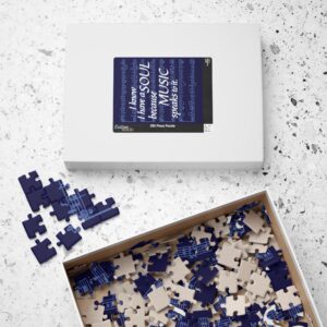 I Know I Have a SOUL Because MUSIC Speaks to It Puzzle - 252 pieces