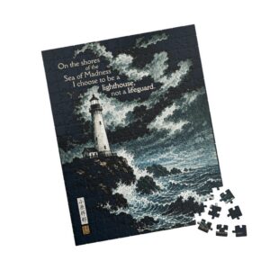 I am a Lighthouse, not a Lifeguard Puzzle - 252 Pieces