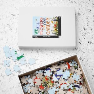 We Are All Flowers of One Garden Puzzle - 520 Pieces
