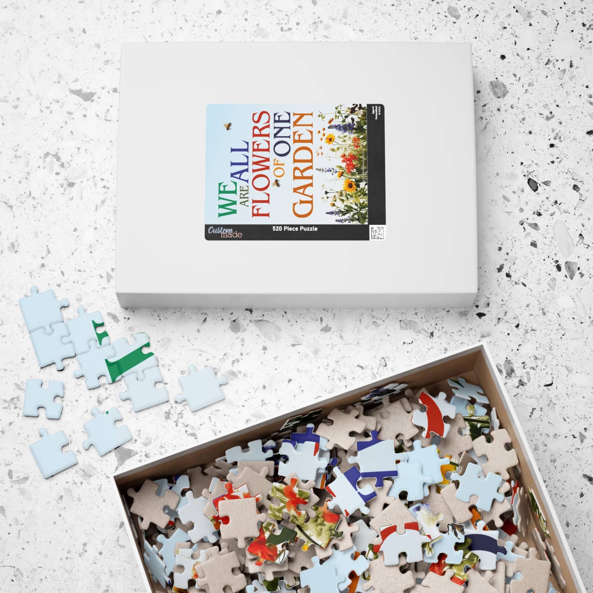 We Are All Flowers of One Garden Puzzle - 520 Pieces