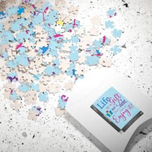 Life Is a Gift Puzzle - 110 pieces