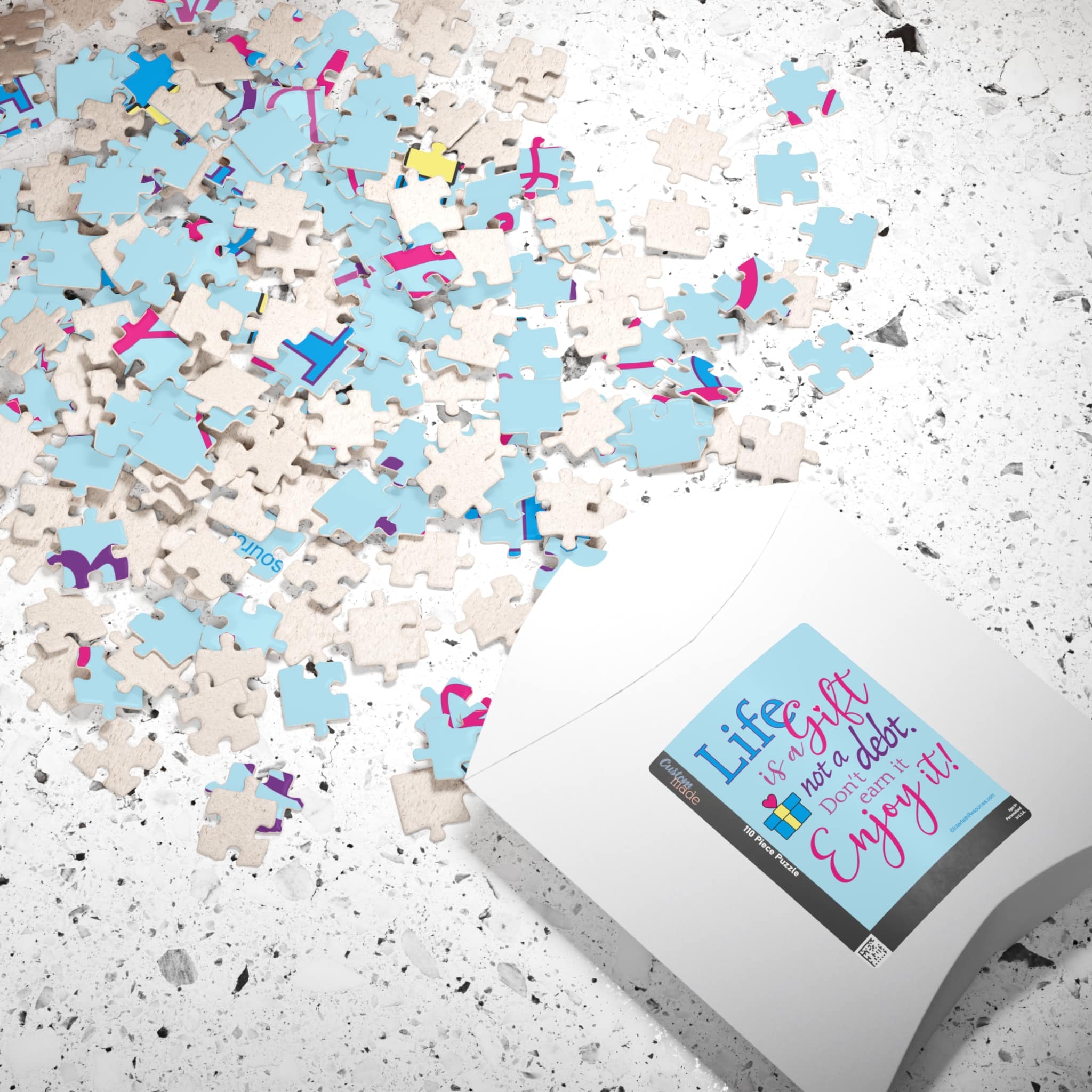 Life Is a Gift Puzzle - 110 pieces