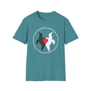 “Together Forever” T-Shirt - Heather Galapagos Green