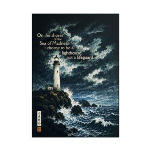 I choose to e a lifeguard poster - 16.5" x 23.4"