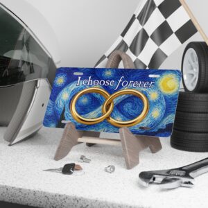 I choose Forever – Marriage Vow Vanity Plate