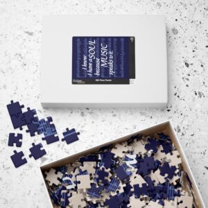 I Know I Have a SOUL Because MUSIC Speaks to It Puzzle - 520 pieces