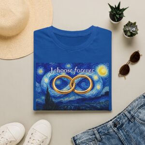 “I choose forever” T-Shirt - Royal