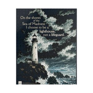 I am a Lighthouse, not a Lifeguard Puzzle - 520 Pieces