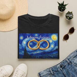 “I choose forever” T-Shirt - Black