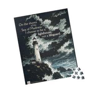 I am a Lighthouse, not a Lifeguard Puzzle - 520 Pieces