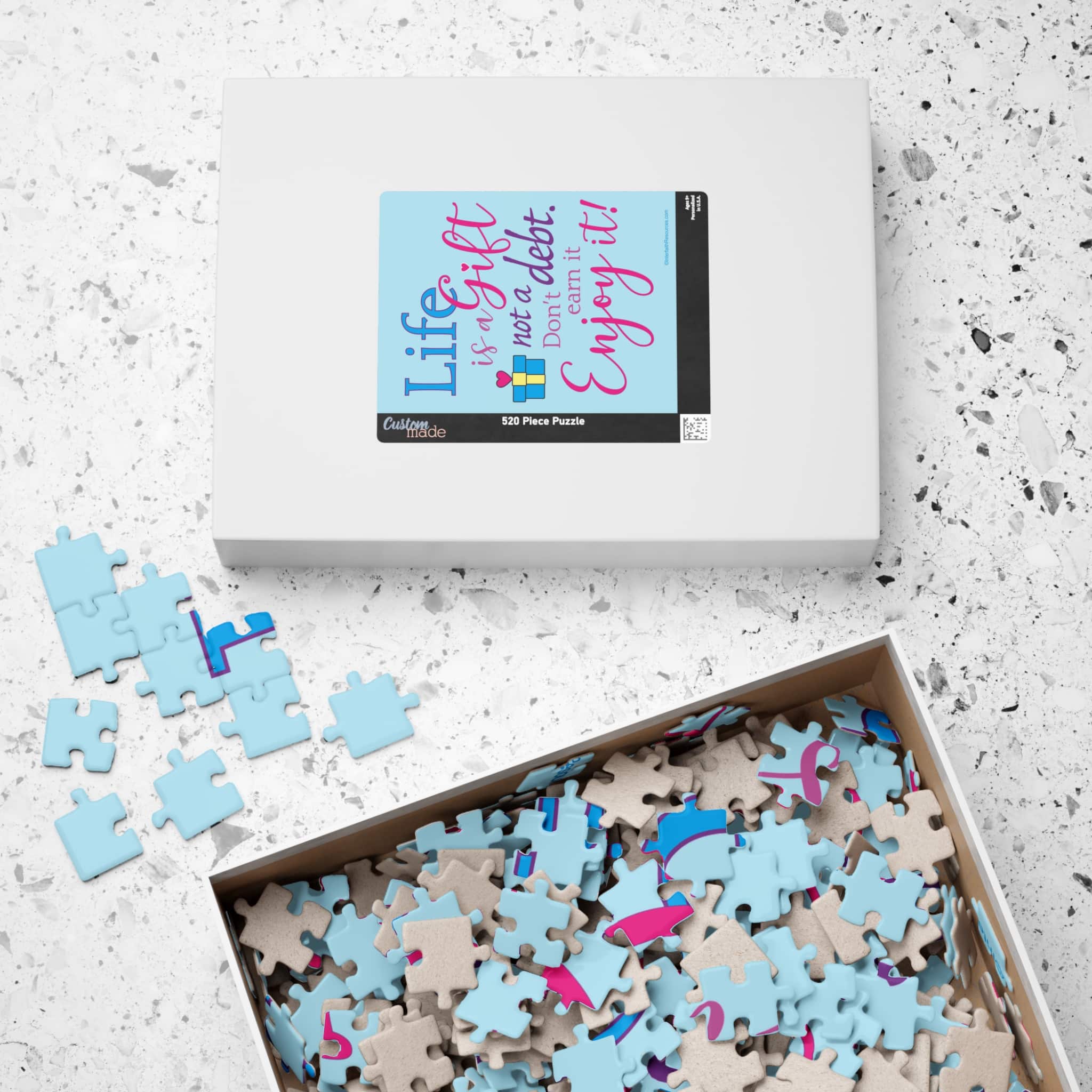 Life Is a Gift Puzzle - 520 pieces