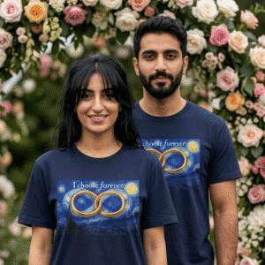 “I choose forever” Marriage can be forever T-Shirt for couples