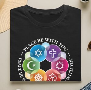 Peace be with you interfaith T-shirt
