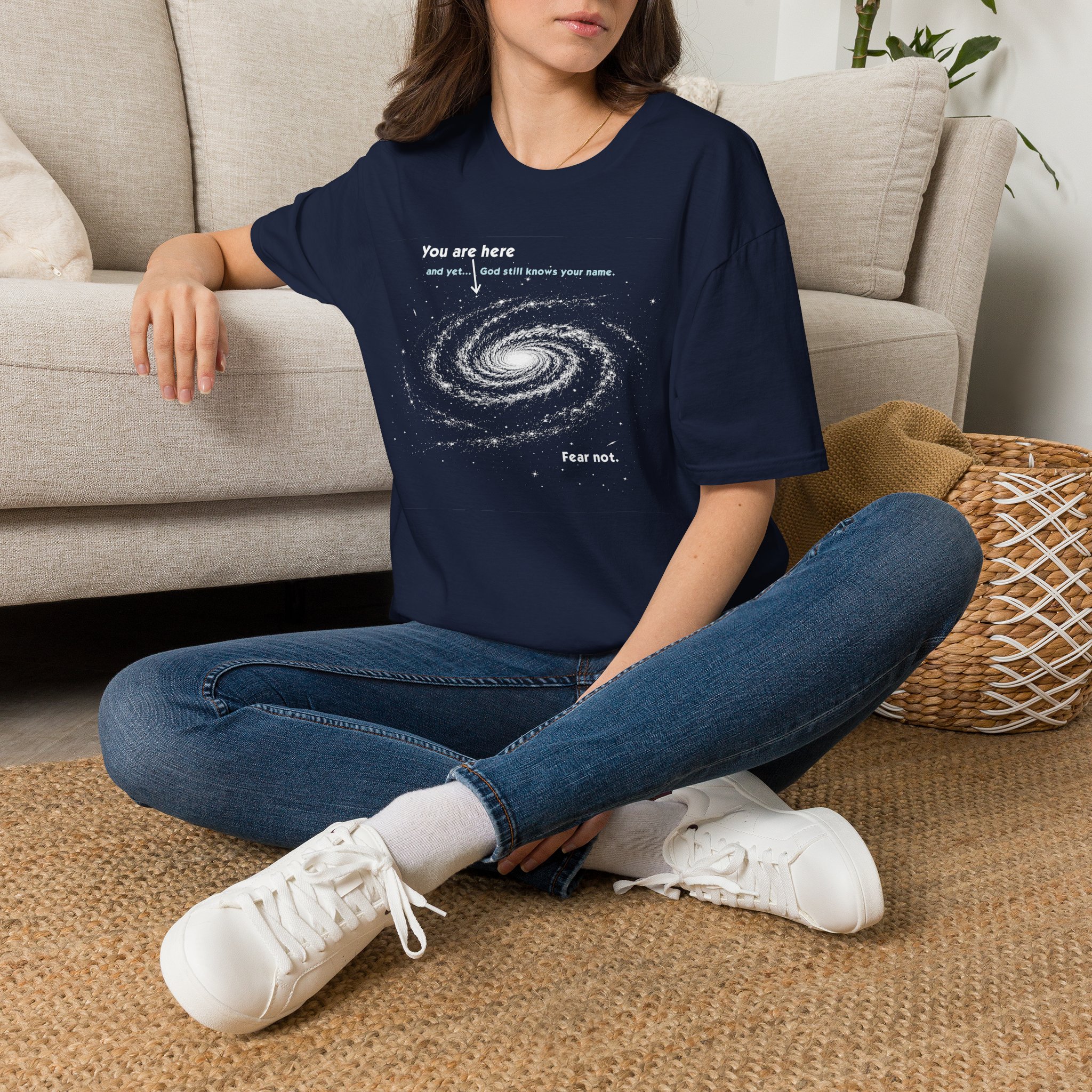 You Are Here - Yet God knows your name. Fear not. T-Shirt - Image 10