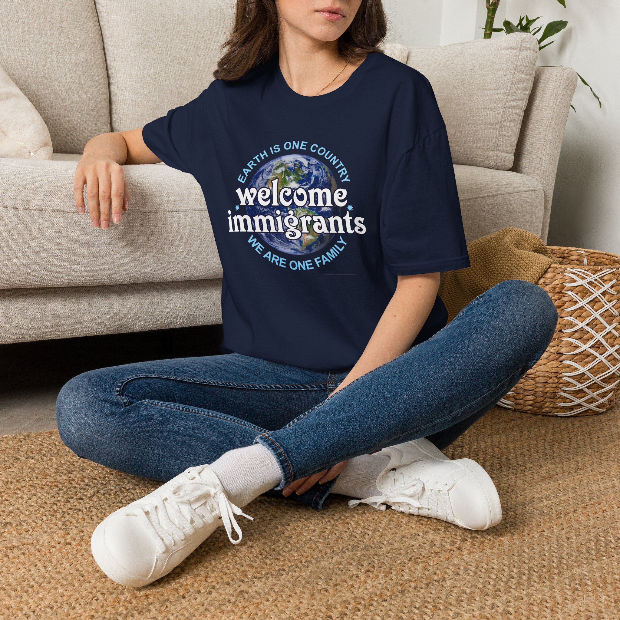Welcome Immigrants Softstyle T-Shirt - Image 14