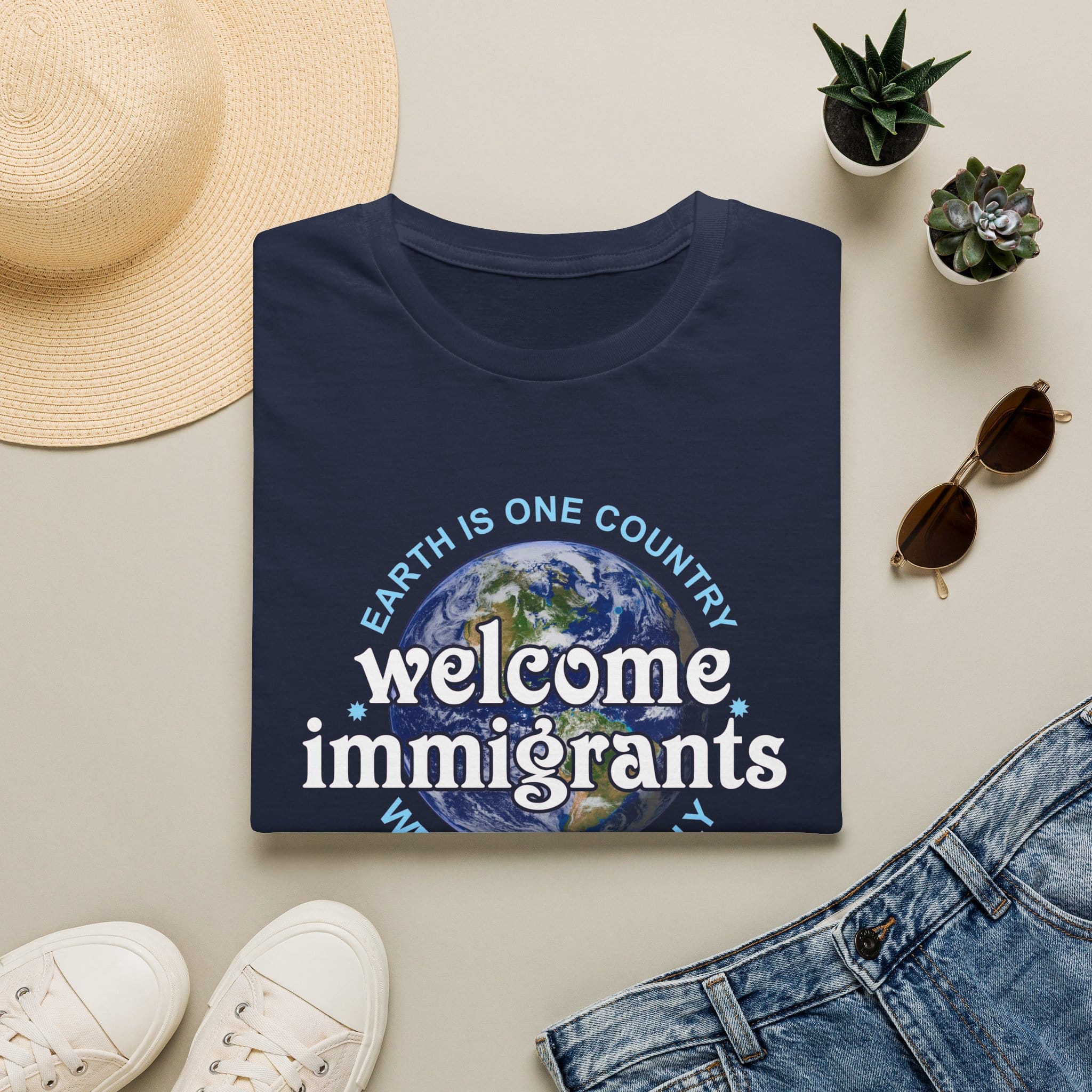 Welcome Immigrants Softstyle T-Shirt - Image 13