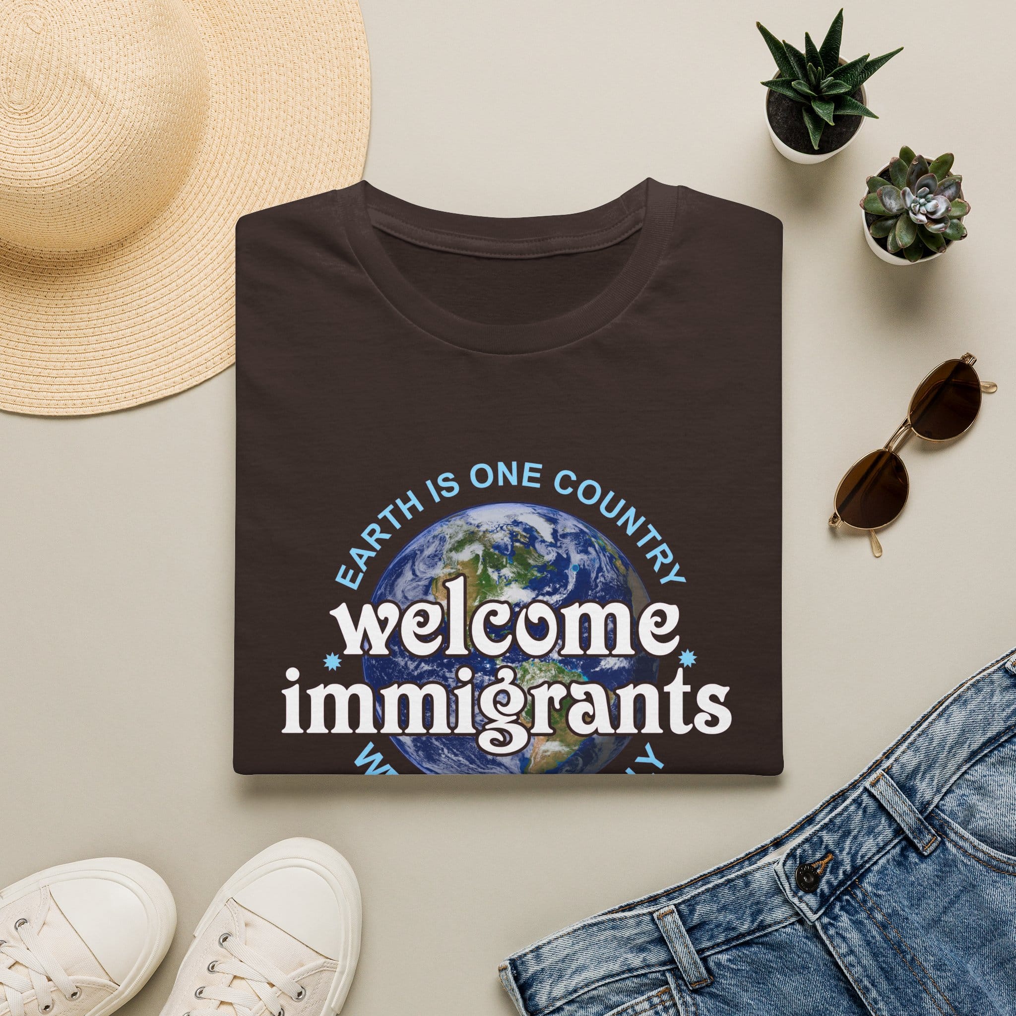 Welcome Immigrants Softstyle T-Shirt - Image 5