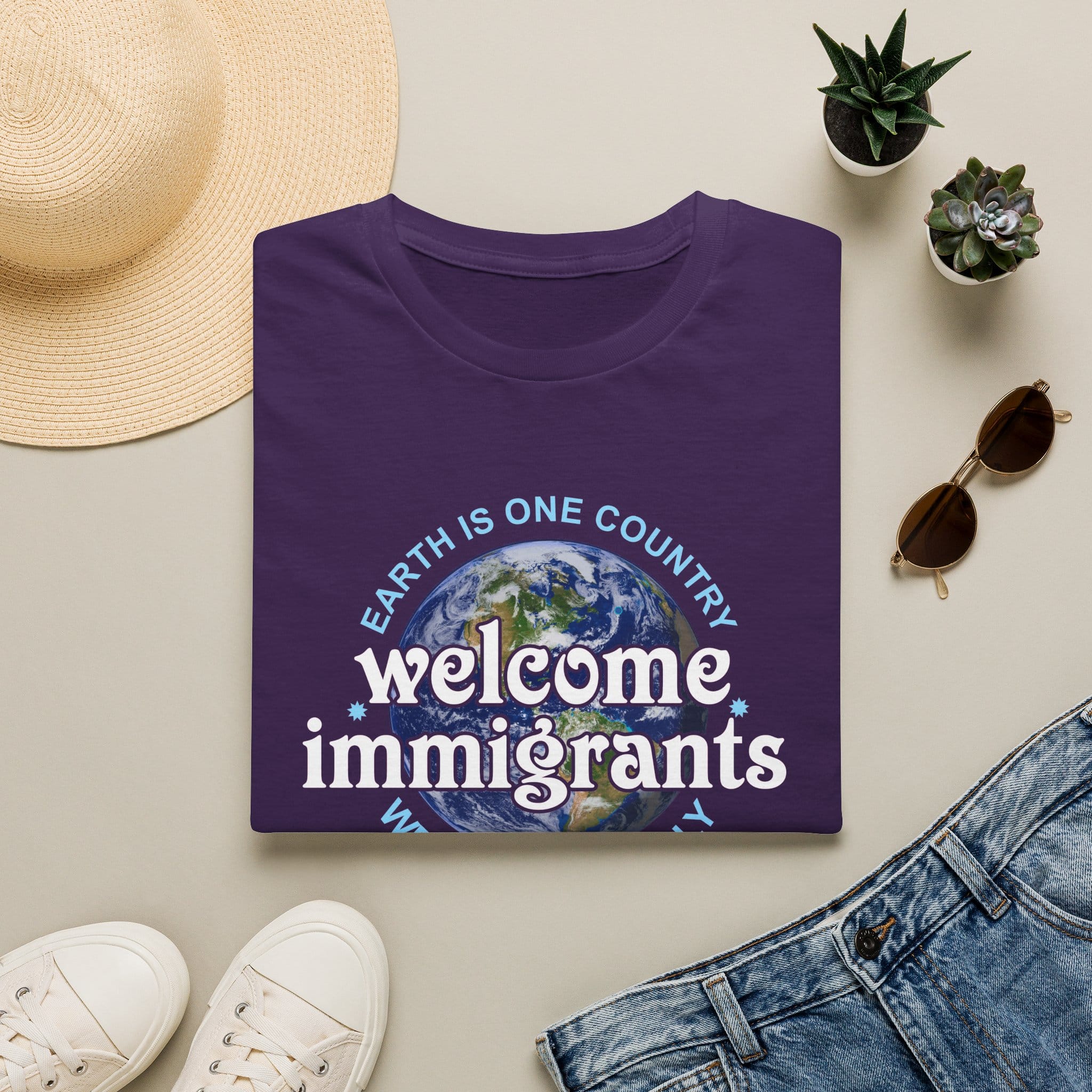 Welcome Immigrants Softstyle T-Shirt - Image 15