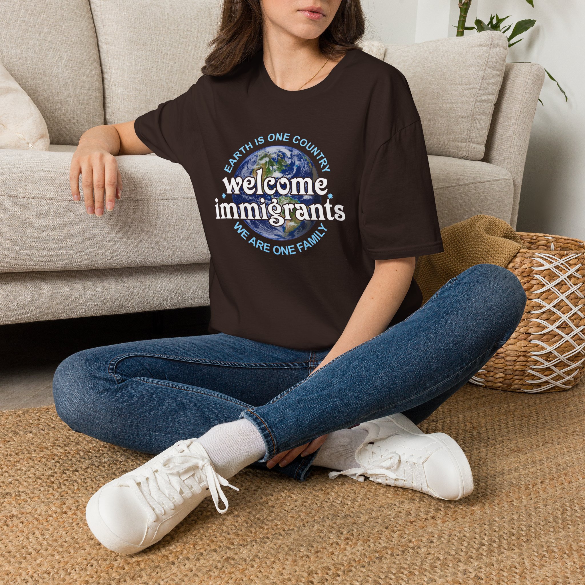 Welcome Immigrants Softstyle T-Shirt - Image 6