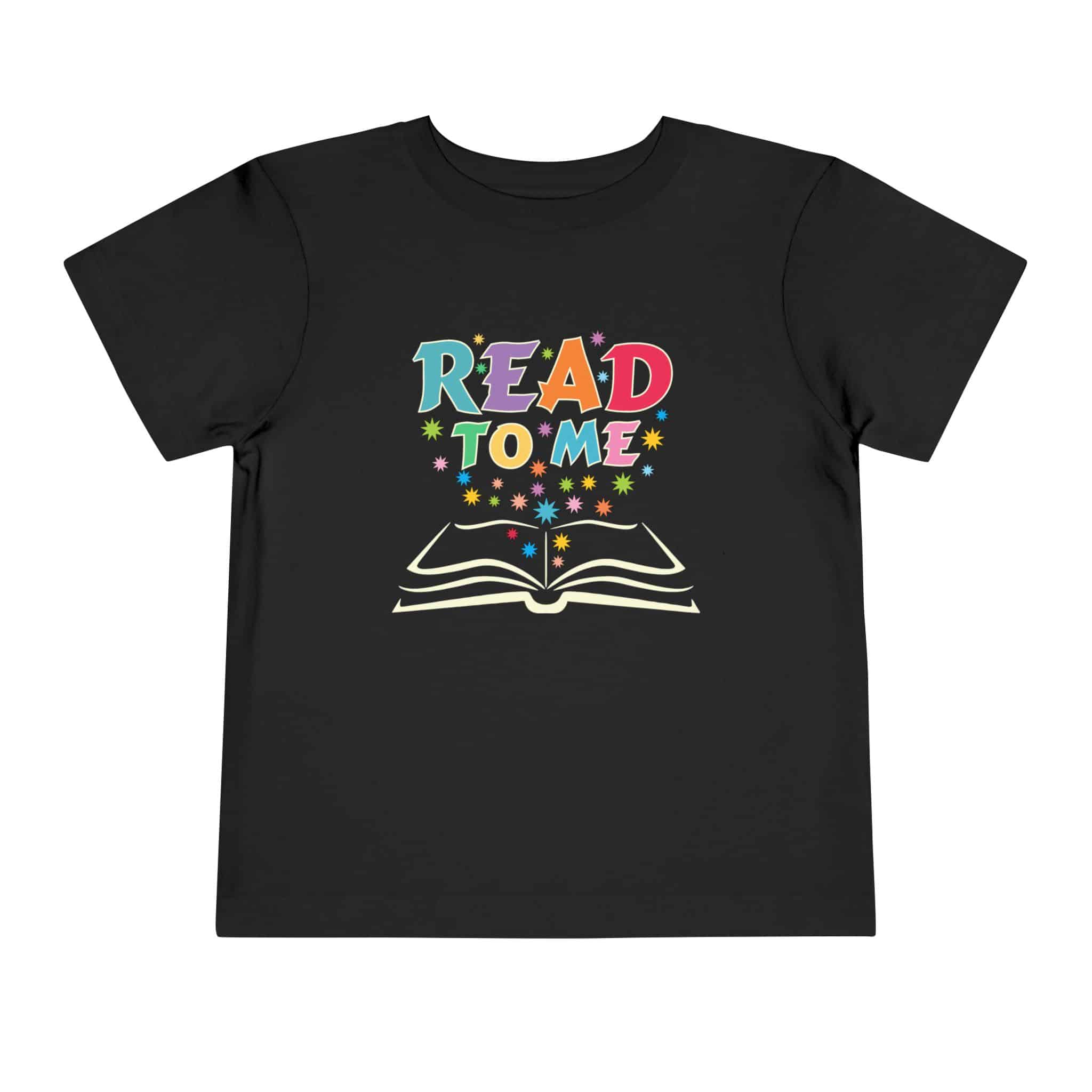 "Read to me" Toddler Short Sleeve Tee to create a life-long love of reading - Image 15