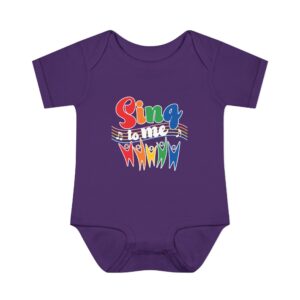 "SING to me" Infant Baby Rib Bodysuit
