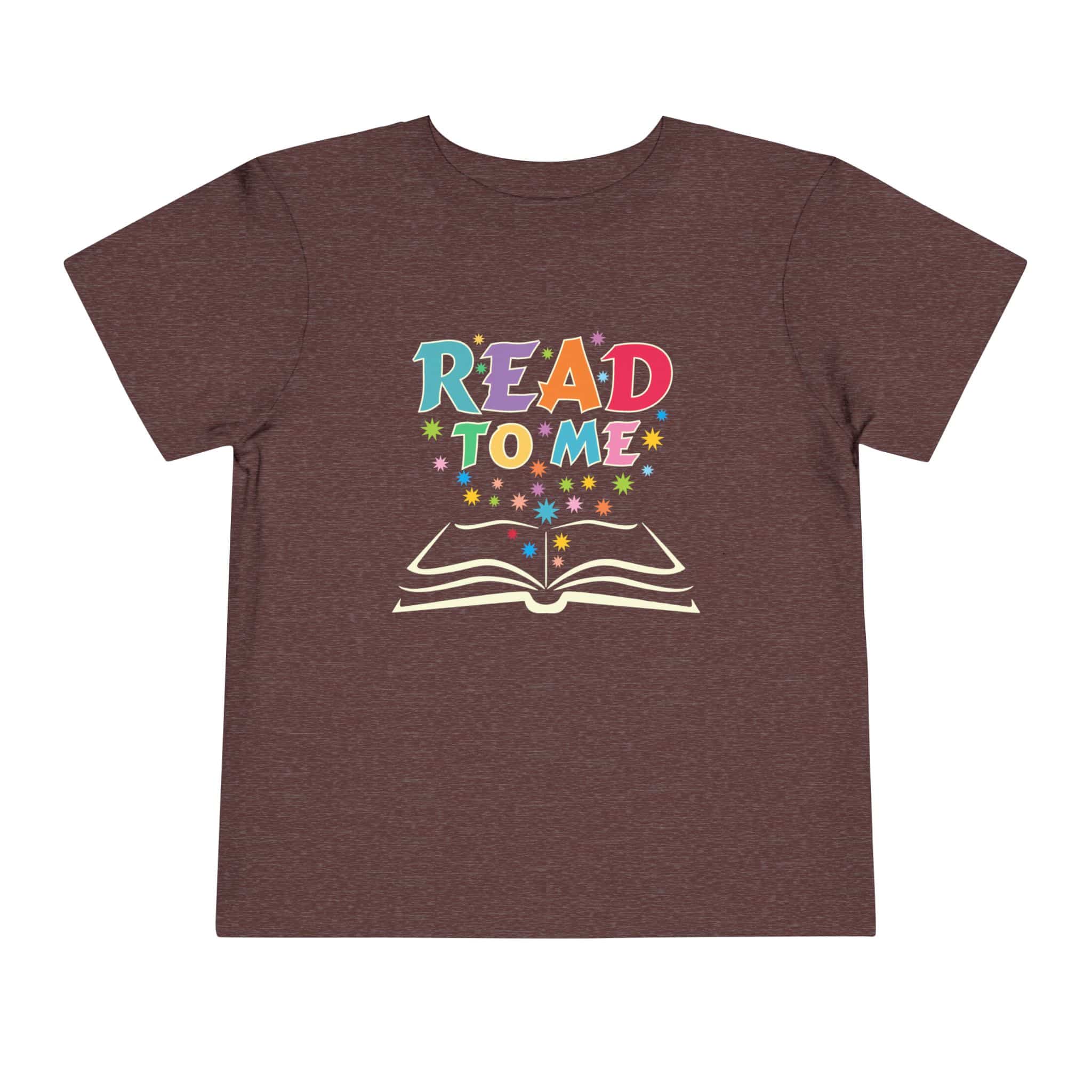"Read to me" Toddler Short Sleeve Tee to create a life-long love of reading - Image 13