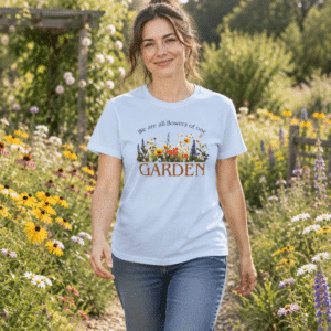 Flowers of One Garden Women's T (AI)