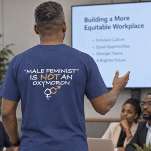 "Male Feminist" is NOT an Oxymoron - T-shirt